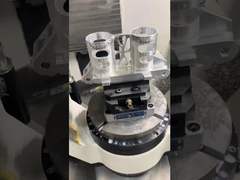 Hướng dẫn sử dụng hàm Vise nhôm màu xanh Máy tiện quay Cnc để cắt nhẹ