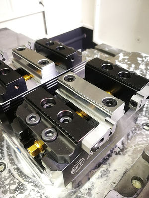 Thiết bị cố định trục 3Kg Phạm vi kẹp 50mm Thép không gỉ Vise 4 trục