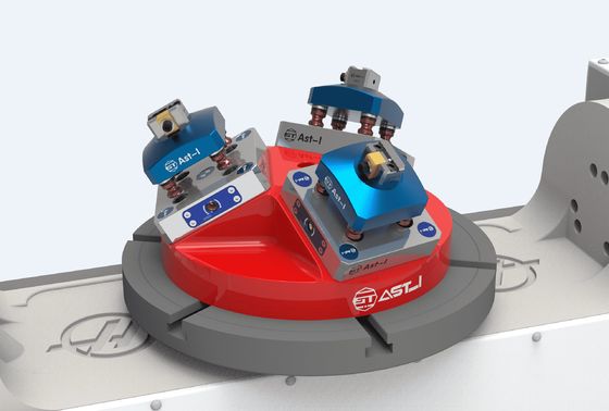 Precision Milling 5 Axis Self Centering Vise / Machine Vise Aluminum YW12-52