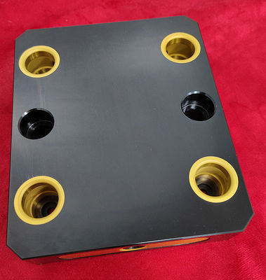 Aluminum 5 Axis Clamping 96mm 0.005mm Quick Change Clamp 22KN